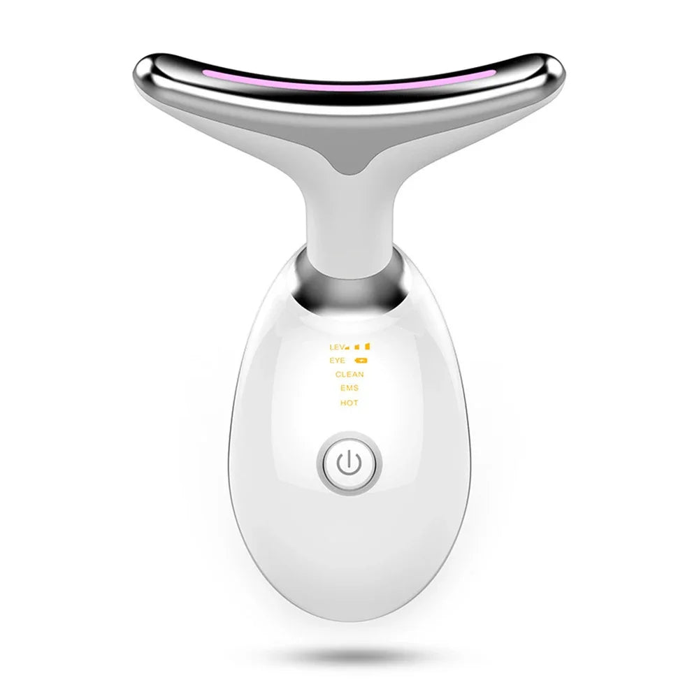 Masseur LED visage et cou